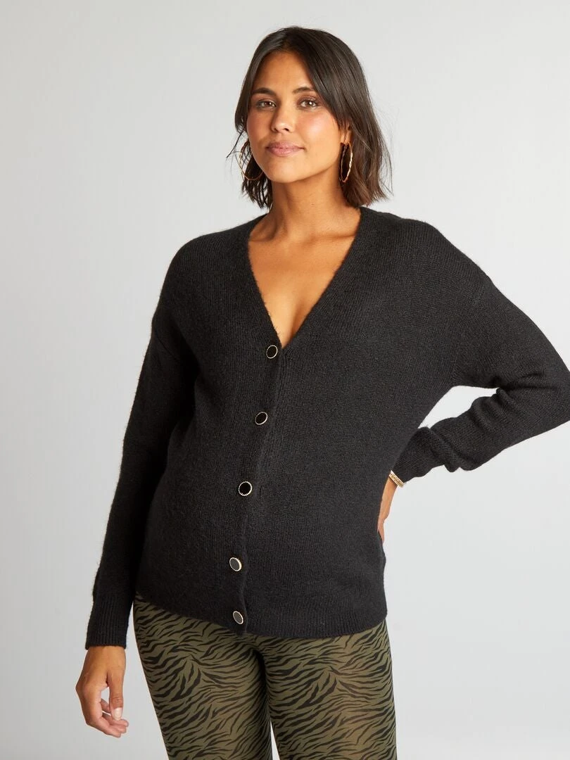 Cardigan Lavorato A Maglia 4 Cardigan Lavorato A Maglia - immagine 4