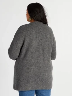 Cardigan Lungo Maniche A Pipistrello -Kiabi cardigan lungo maniche a pipistrello grigio ato87 2 frb4