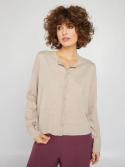 Cardigan Maniche Lunghe -Kiabi cardigan maniche lunghe beige azm98 1 frb4