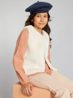 Cardigan Senza Maniche In Pelliccia Sintetica -Kiabi cardigan senza maniche in pelliccia sintetica bianco ait07 5 frb3