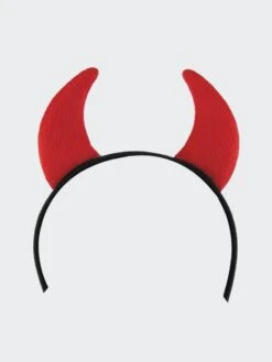 Cerchietto Con Corna Da Diavolo