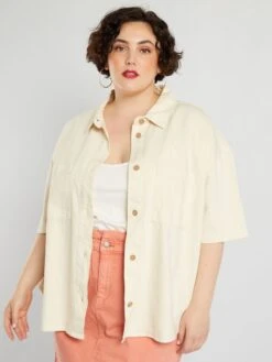 Chemisier A Maniche Corte