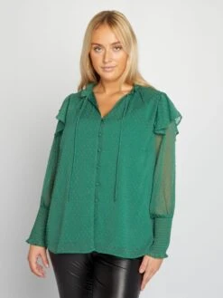 Chemisier Fantasia -Kiabi chemisier fantasia verde aqw14 2 frb4