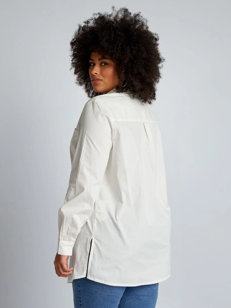 Chemisier In Popeline 4 Chemisier In Popeline - immagine 4