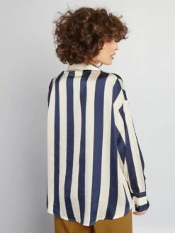 Chemisier Satinato -Kiabi chemisier satinato blu azb17 6 frb4