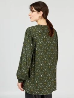 Chemisier Stampato -Kiabi chemisier stampato nero arn30 2 frb3