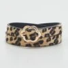 Cintura Con Motivo Leopardato Effetto Pelo