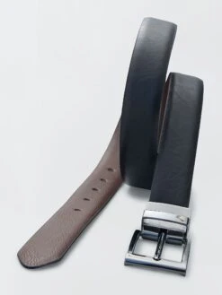 Cintura In Similpelle Double Face