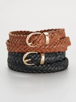 Cinture Intrecciate - 2 Pezzi