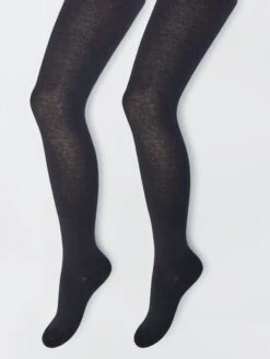 Collant Caldi In Cotone - Set Di 2