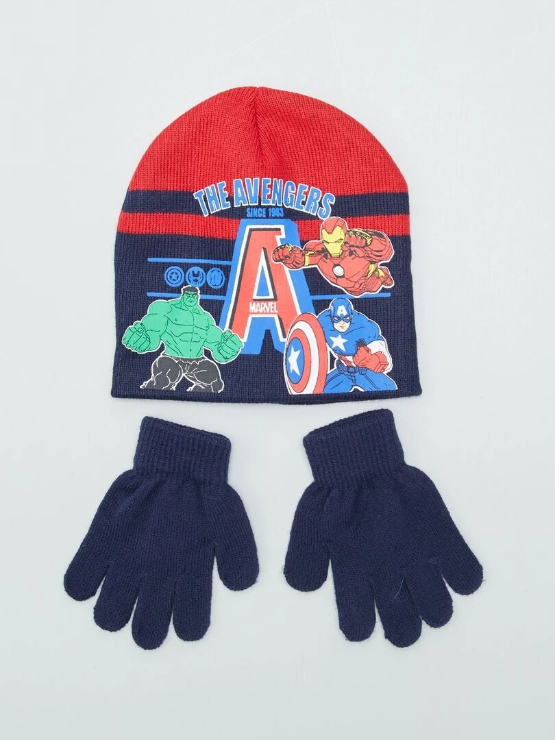 Completo Berretto + Guanti 'Avengers' 'Marvel' - 2 Pezzi 1 Completo Berretto + Guanti 'Avengers' 'Marvel' - 2 Pezzi