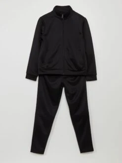 Completo Joggers Felpa Con Zip + Pantaloni