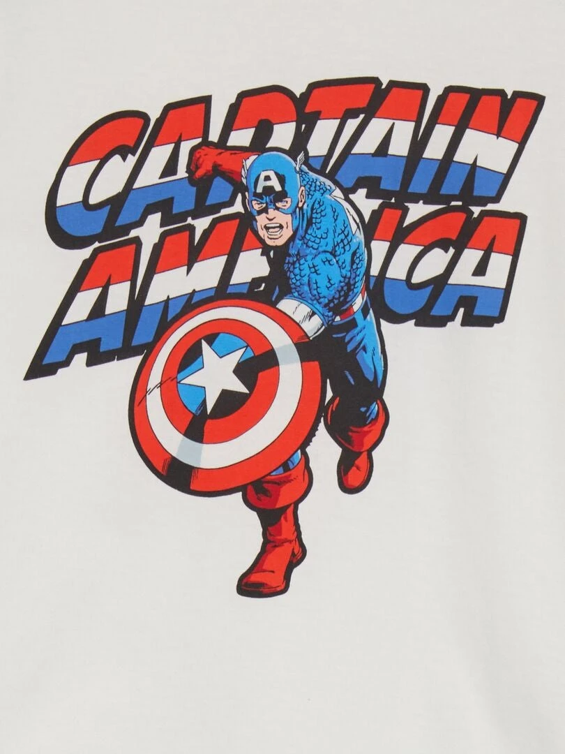 Completo Pigiama 'Capitan America' 'Marvel' - 2 Pezzi 2 Completo Pigiama 'Capitan America' 'Marvel' - 2 Pezzi - immagine 2