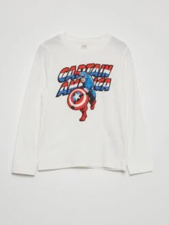 Completo Pigiama 'Capitan America' 'Marvel' - 2 Pezzi 6 Completo Pigiama 'Capitan America' 'Marvel' - 2 Pezzi -Kiabi completo pigiama capitan america marvel 2 pezzi bianco axf23 1 frb3