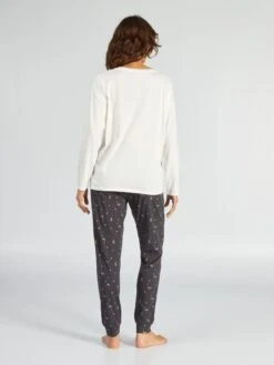 Completo Pigiama 'Casper' - 2 Pezzi -Kiabi completo pigiama casper 2 pezzi bianco aqu42 1 frb3