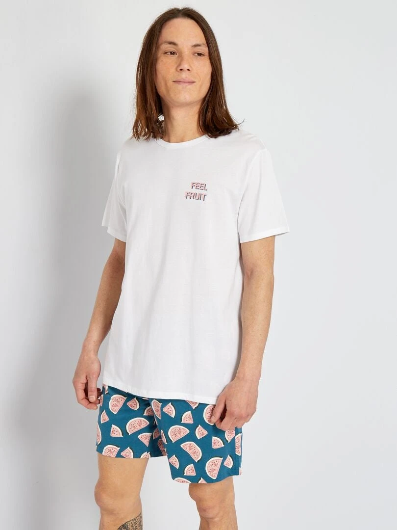 Completo Pigiama Corto 'anguria' 1 Completo Pigiama Corto 'anguria'