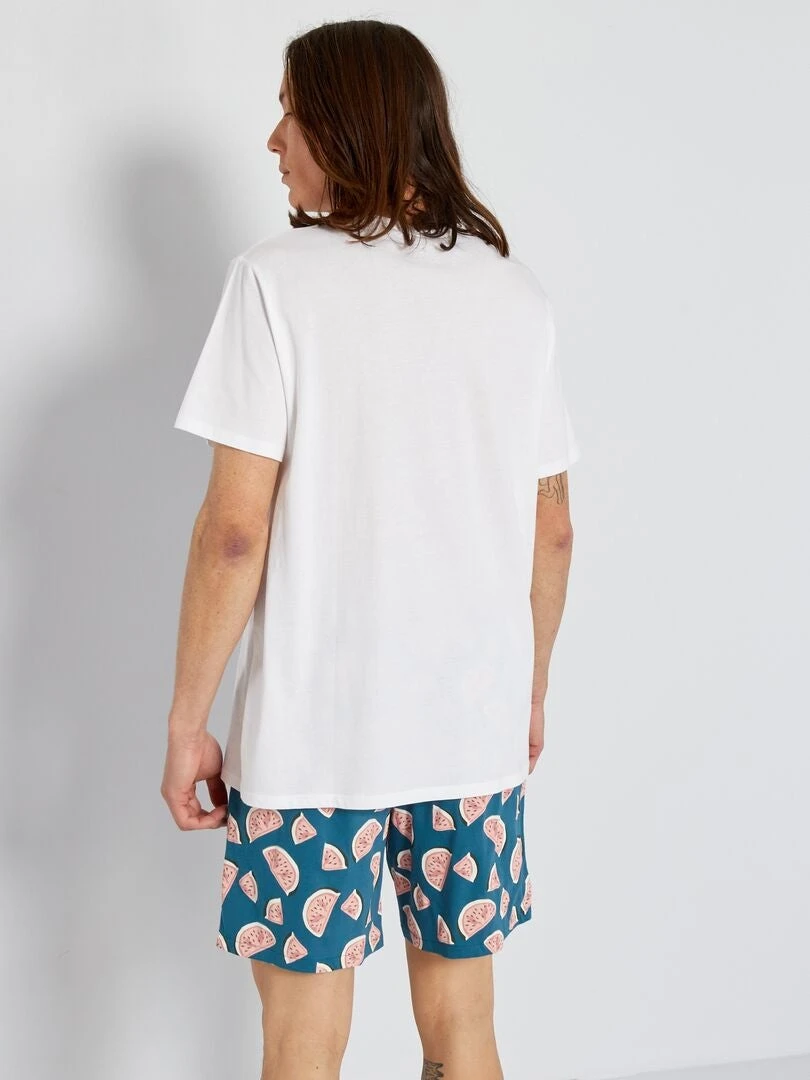 Completo Pigiama Corto 'anguria' 2 Completo Pigiama Corto 'anguria' - immagine 2