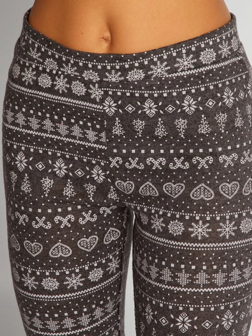 Completo Pigiama Felpa + Pantaloni - 2 Pezzi 3 Completo Pigiama Felpa + Pantaloni - 2 Pezzi - immagine 3