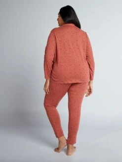 Completo Pigiama In Jersey - 2 Pezzi 6 Completo Pigiama In Jersey - 2 Pezzi -Kiabi completo pigiama in jersey 2 pezzi rosso are84 1 frb3