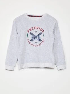 Completo Pigiama In Velluto T-shirt + Pantaloni - 2 Pezzi -Kiabi completo pigiama in velluto t shirt pantaloni 2 pezzi grigio amx17 2 frb3