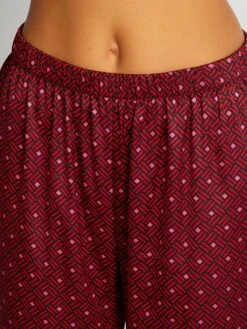 Completo Pigiama Lungo Satinato - 2 Pezzi -Kiabi completo pigiama lungo satinato 2 pezzi rosso ats80 1 frb4