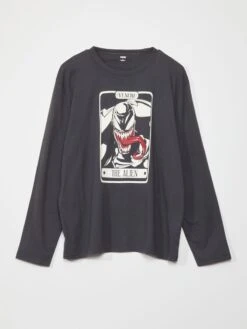 Completo Pigiama Lungo 'Venom' - -Kiabi completo pigiama lungo venom nero ams71 1 frb3