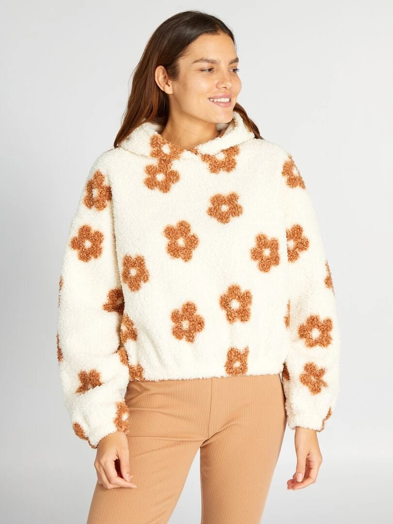 Completo Pigiama Pullover Con Cappuccio + Pantaloni - 2 Pezzi 4 Completo Pigiama Pullover Con Cappuccio + Pantaloni - 2 Pezzi - immagine 4