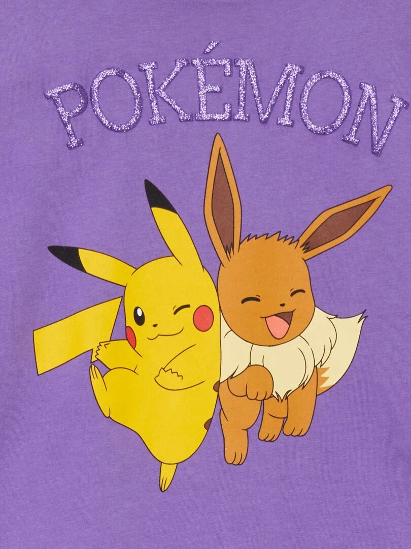 Completo Pigiama T-shirt + Pantaloni 'Pokemon' - 2 Pezzi 2 Completo Pigiama T-shirt + Pantaloni 'Pokemon' - 2 Pezzi - immagine 2