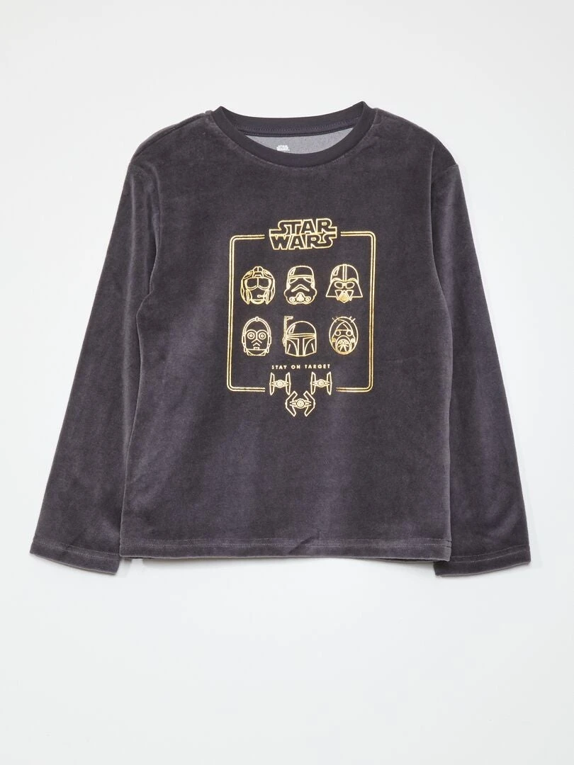 Completo Pigiama T-shirt + Pantaloni 'Star Wars' - 2 Pezzi 3 Completo Pigiama T-shirt + Pantaloni 'Star Wars' - 2 Pezzi - immagine 3