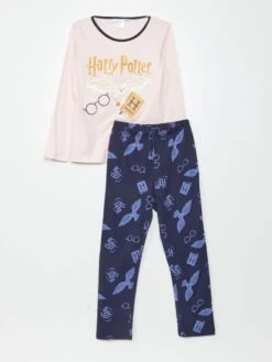 Completo T-shirt + Pantaloni 'Harry Potter' - 2 Pezzi