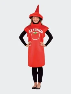 Costume Bottiglia Di Ketchup