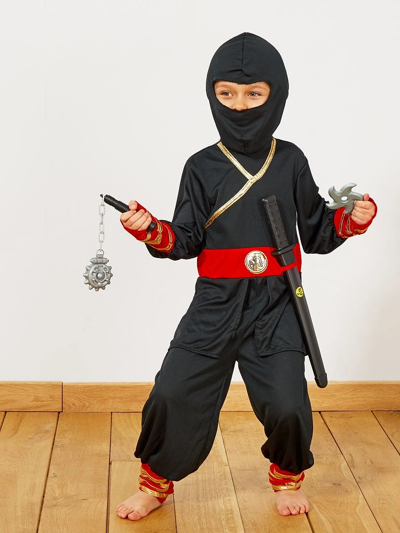 Costume Da Ninja + Accessori 2 Costume Da Ninja + Accessori - immagine 2