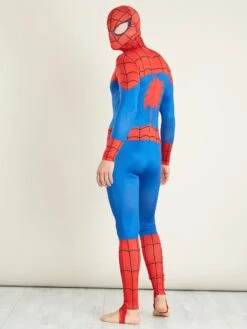 Costume 'Spiderman' Seconda Pelle Con Cappuccio -Kiabi costume spiderman seconda pelle con cappuccio blurosso vd334 1 frb3