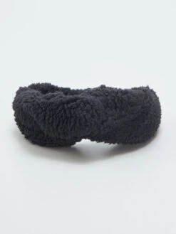 Fascia Con Trecce In Sherpa