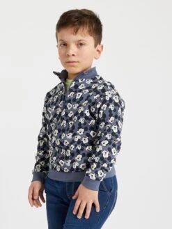 Felpa A Collo Alto Con Zip 'Topolino' 'Disney'