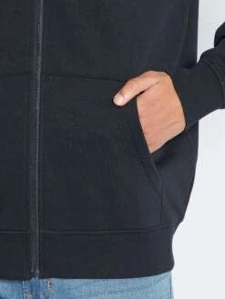 Felpa Con Cappuccio E Zip + 190 Cm -Kiabi felpa con cappuccio e zip 190 cm nero zr427 5 frb6