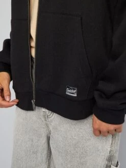 Felpa Con Cappuccio E Zip Foderata In Sherpa -Kiabi felpa con cappuccio e zip foderata in sherpa nero asm43 3 frb3