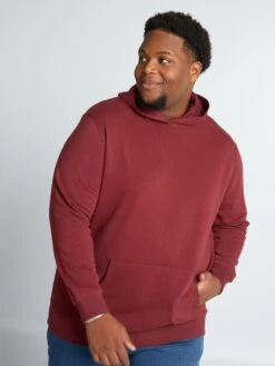 Felpa Con Cappuccio In Tessuto Felpato