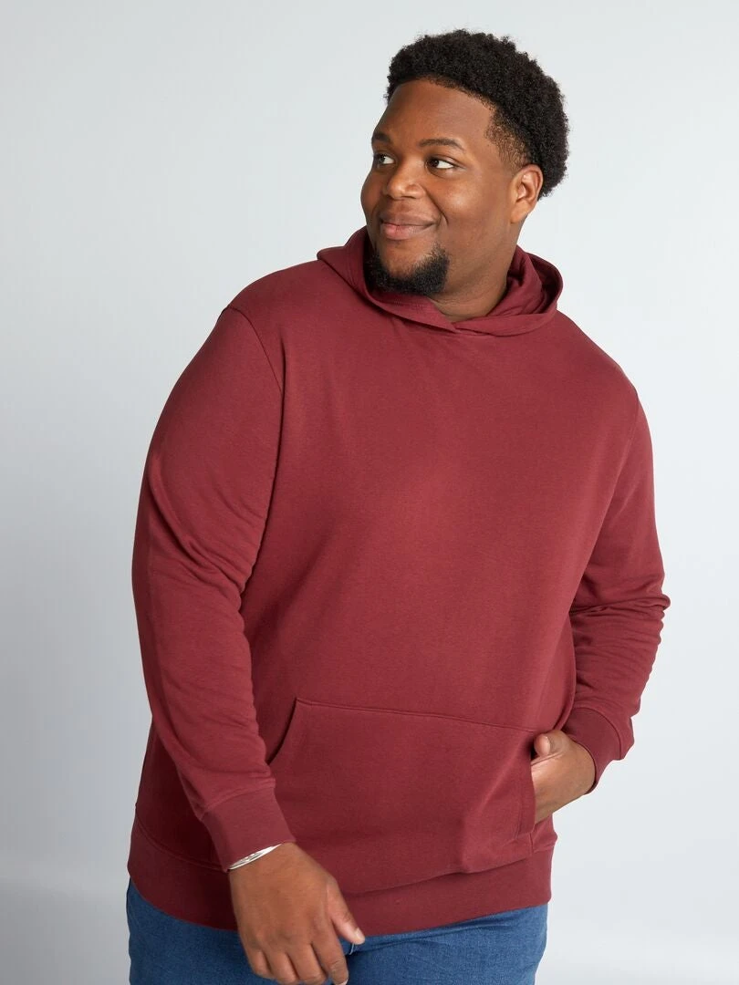 Felpa Con Cappuccio In Tessuto Felpato 1 Felpa Con Cappuccio In Tessuto Felpato