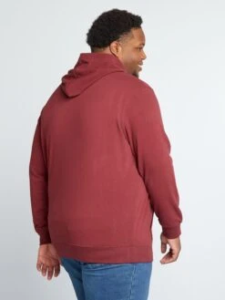 Felpa Con Cappuccio In Tessuto Felpato 6 Felpa Con Cappuccio In Tessuto Felpato -Kiabi felpa con cappuccio in tessuto felpato marrone zr426 8 frb3