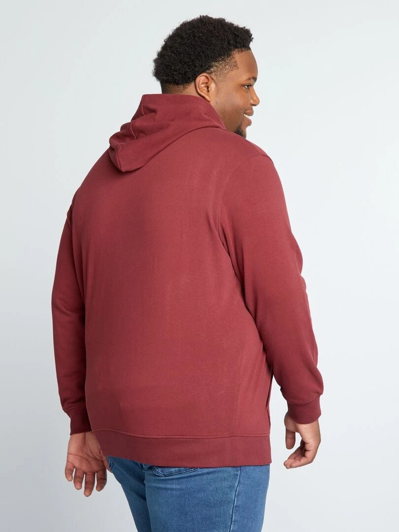 Felpa Con Cappuccio In Tessuto Felpato 3 Felpa Con Cappuccio In Tessuto Felpato - immagine 3