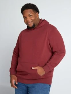 Felpa Con Cappuccio In Tessuto Felpato 7 Felpa Con Cappuccio In Tessuto Felpato -Kiabi felpa con cappuccio in tessuto felpato marrone zr426 8 frb4