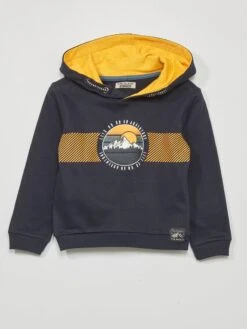 Felpa Con Cappuccio 'montagna'