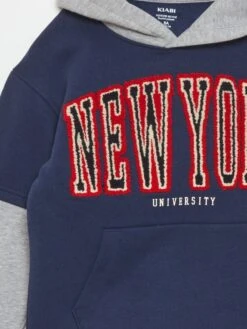 Felpa Con Maniche Foderate E Cappuccio -Kiabi felpa con maniche foderate e cappuccio blu ajl33 3 frb2