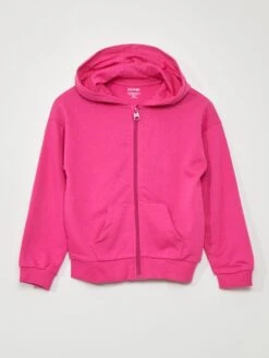 Felpa Con Zip In French Terry