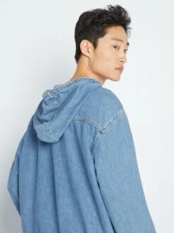 Felpa In Denim X Canapa -Kiabi felpa in denim x canapa blu amr76 1 frb4