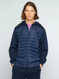 Felpa In Neoprene E Trapuntata