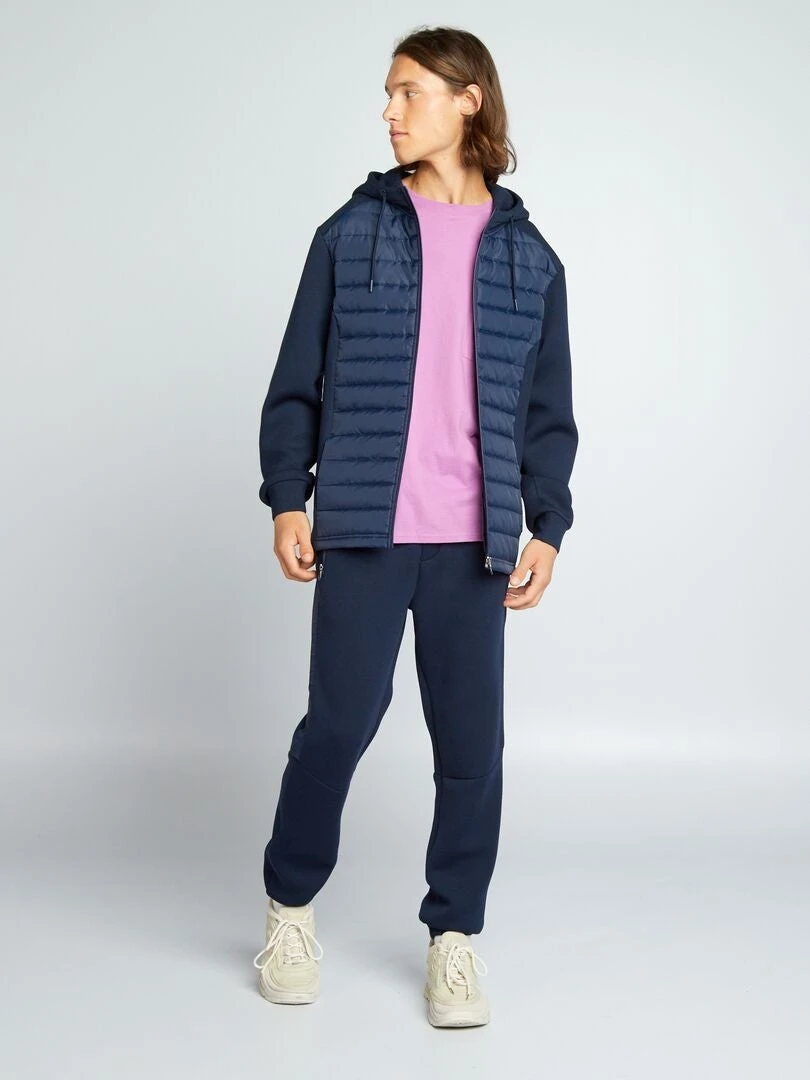 Felpa In Neoprene E Trapuntata 2 Felpa In Neoprene E Trapuntata - immagine 2