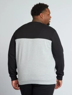 Felpa In Piqué Di Cotone Con Tasche -Kiabi felpa in pique di cotone con tasche nero aix48 1 frb3