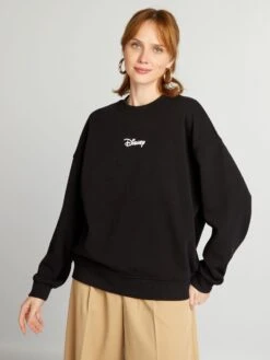 Felpa In Tessuto Felpato - 100 Anni Di 'Disney' -Kiabi felpa in tessuto felpato 100 anni di disney nero ats48 1 frb3